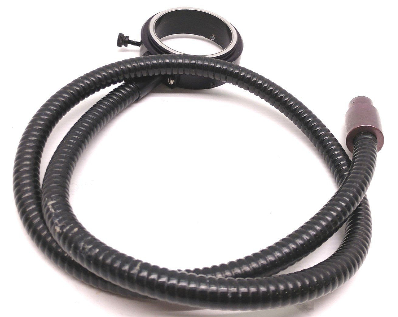 Used Fostec Fiber Optic Light ID 50mm Ring, 33" Length, 16mm Input, Missing Screws