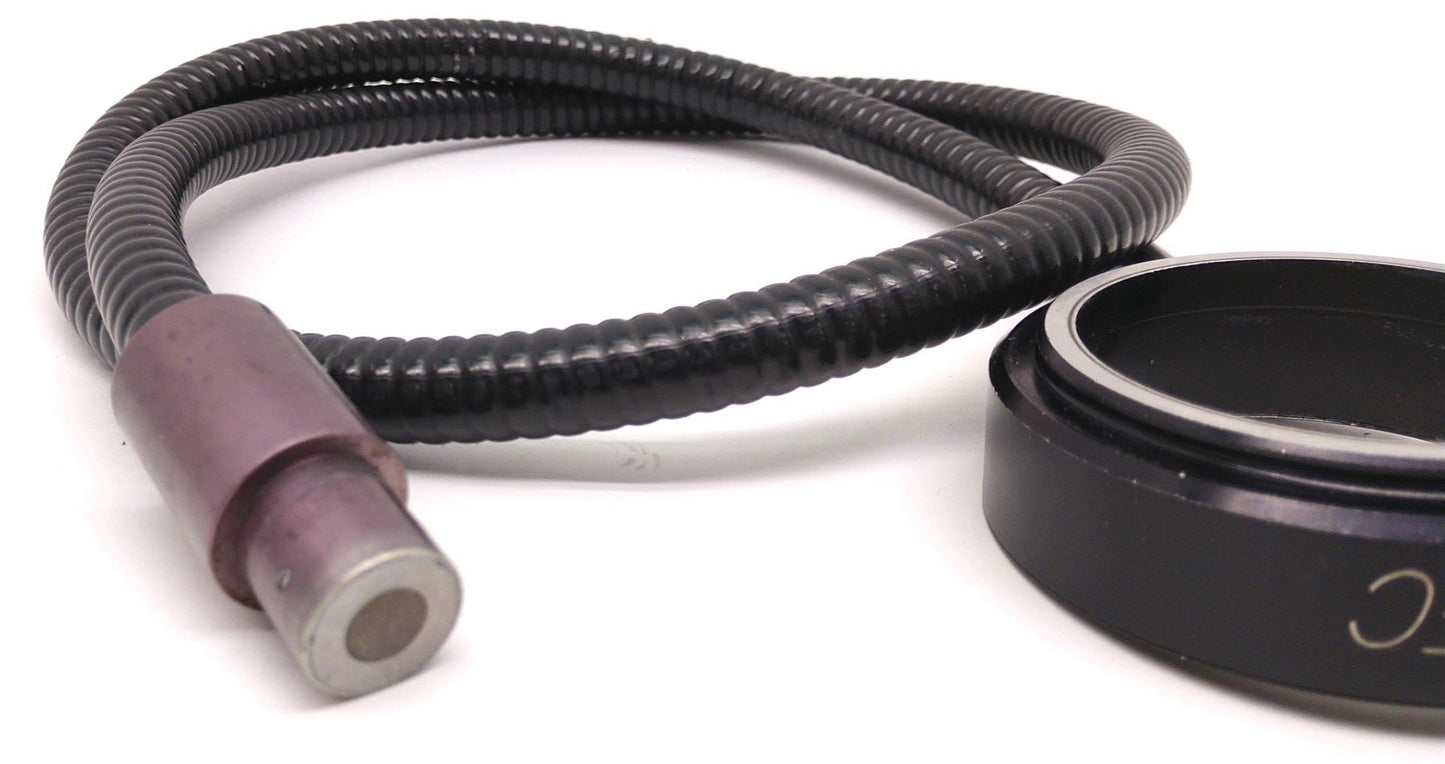 Used Fostec Fiber Optic Light ID 50mm Ring, 33" Length, 16mm Input, Missing Screws