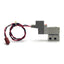 Used SMC SYJ314-6G-M5 Solenoid Valve & Manifold, 4-Way, 20-100PSI, M5-0.8 Ports,12VDC