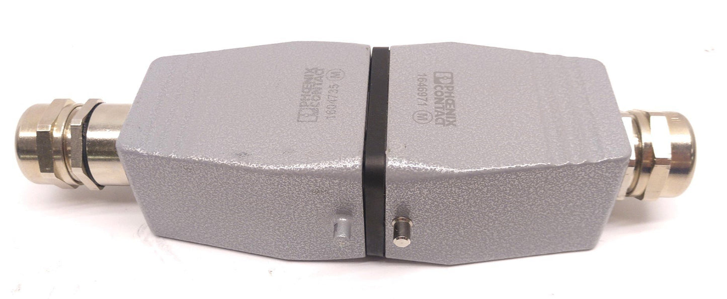 Used Phoenix Contact 1604735/1646971 Housing w/ HC-B6-M/HC-B6-FB 6-Pin Connector