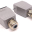 Used Phoenix Contact 1604735/1646971 Housing w/ HC-B6-M/HC-B6-FB 6-Pin Connector