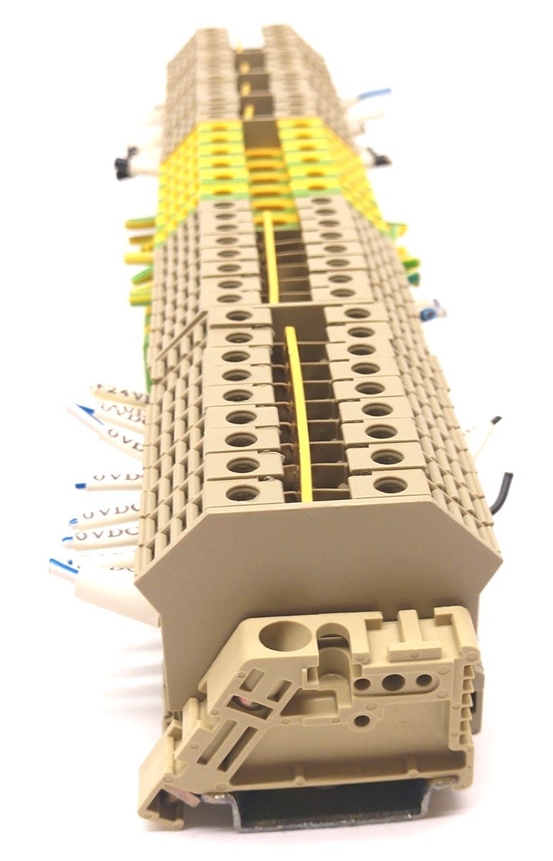 Used Conta-Clip RK2.5-4 & SL4 Screw Connection Terminal Blocks AWG Lot of 37