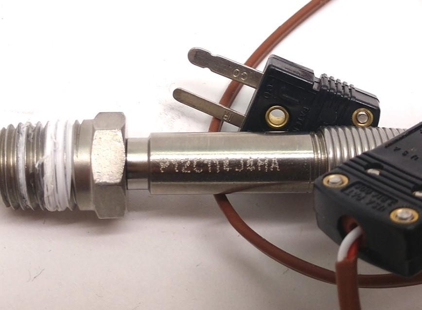 Used Omega P12C114J4HA Thermocouple, Diameter: 1/4" Length: 7'