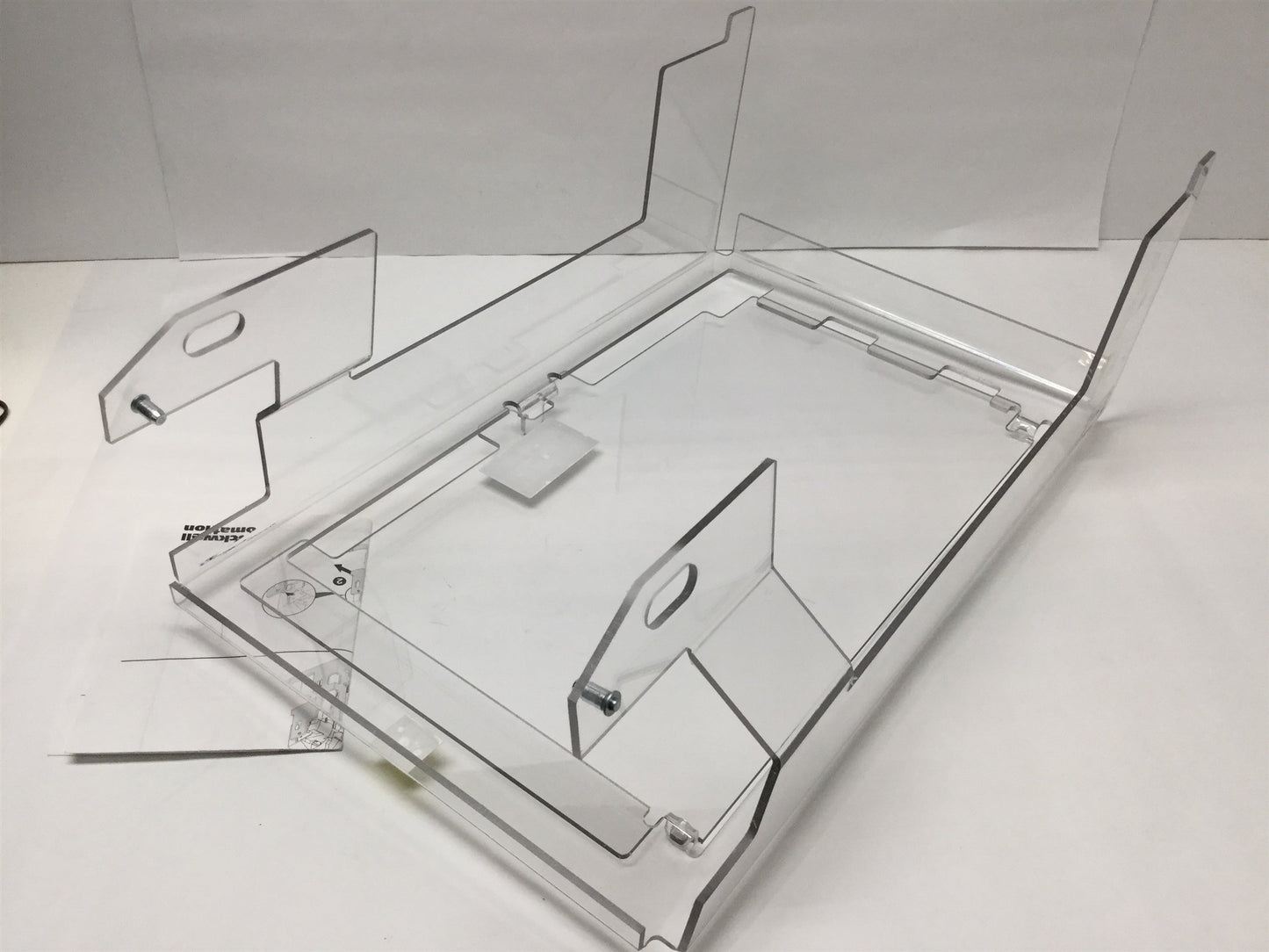 Used Allen Bradley 1495-N63 Disconnect Switch Fuse Cover 400A, w/ Door, Left-Hand