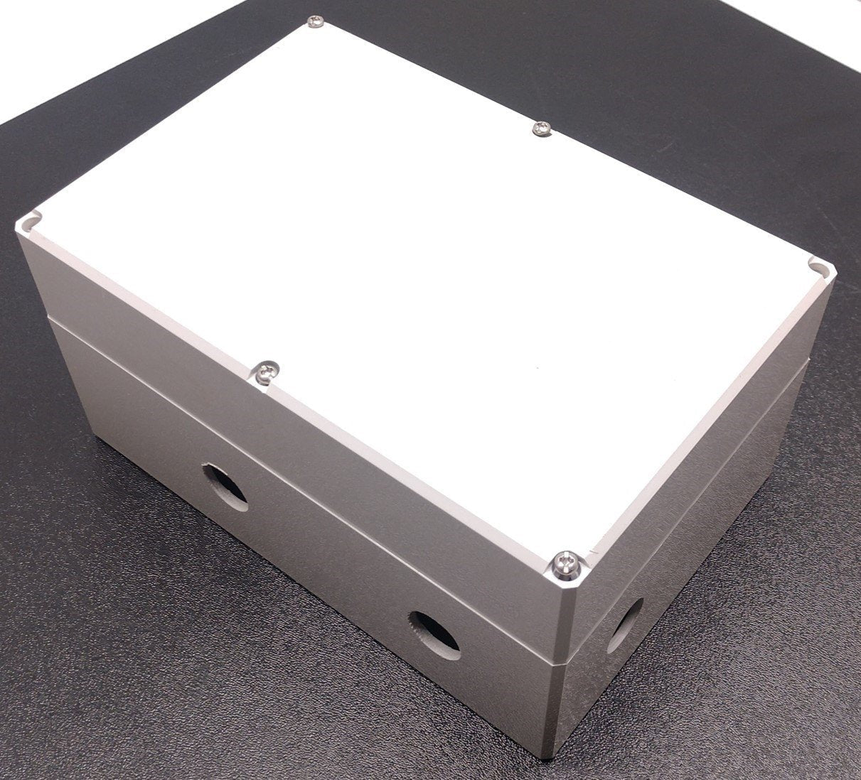 Used Hoffman Q241612PCD Enclosures Polycarbonate, 4 Holes, 9-1/2" x 6-1/4" x 4-7/8"