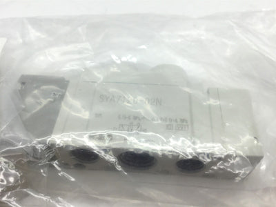 New SMC SYA7120-02N Air Pilot Valve 2-Position 5-Port, Ports: 1/4" NPT & 1/8" NPT