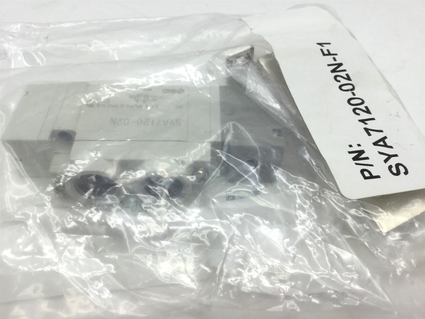 New SMC SYA7120-02N Air Pilot Valve 2-Position 5-Port, Ports: 1/4" NPT & 1/8" NPT