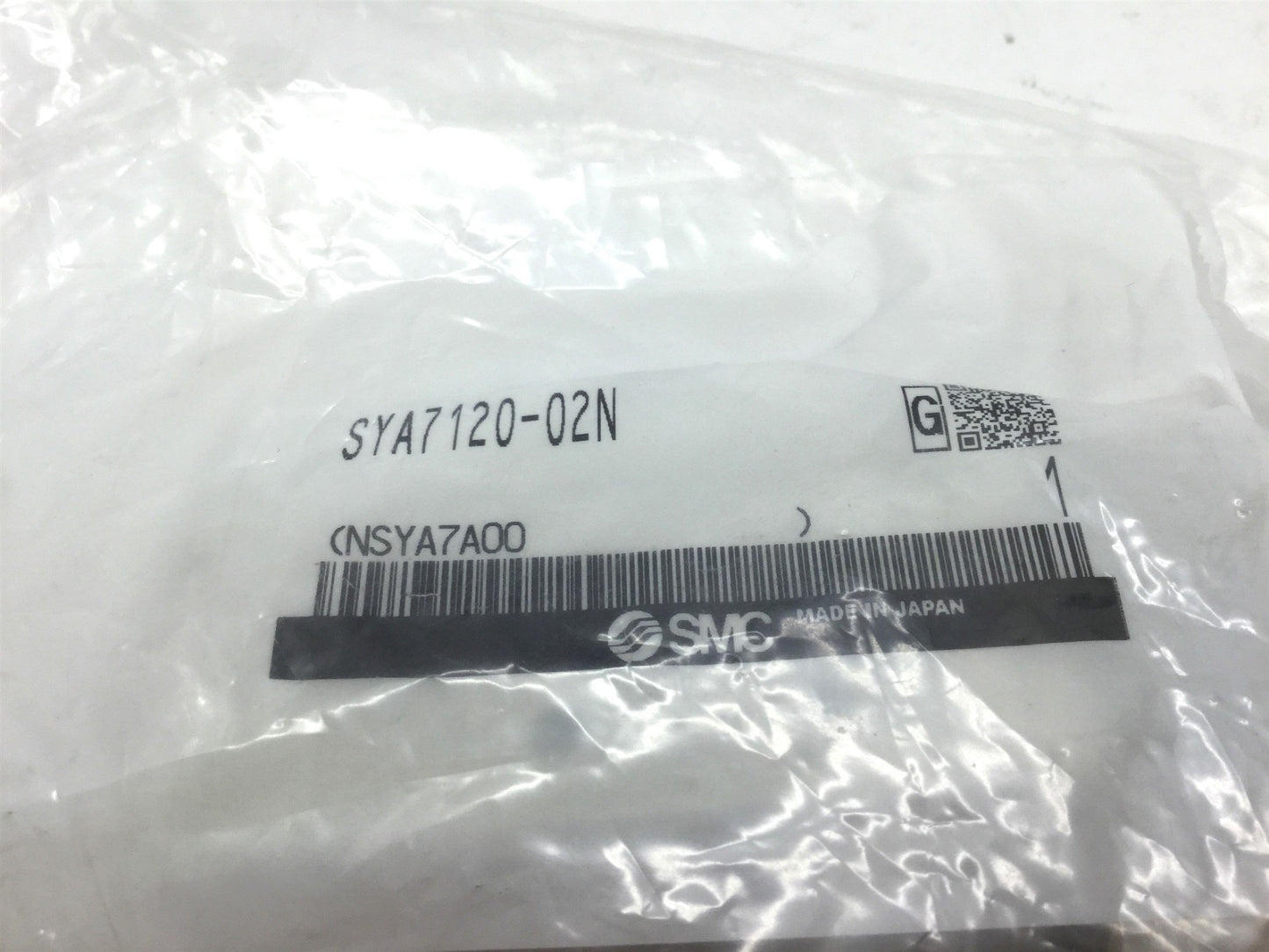 New SMC SYA7120-02N Air Pilot Valve 2-Position 5-Port, Ports: 1/4" NPT & 1/8" NPT