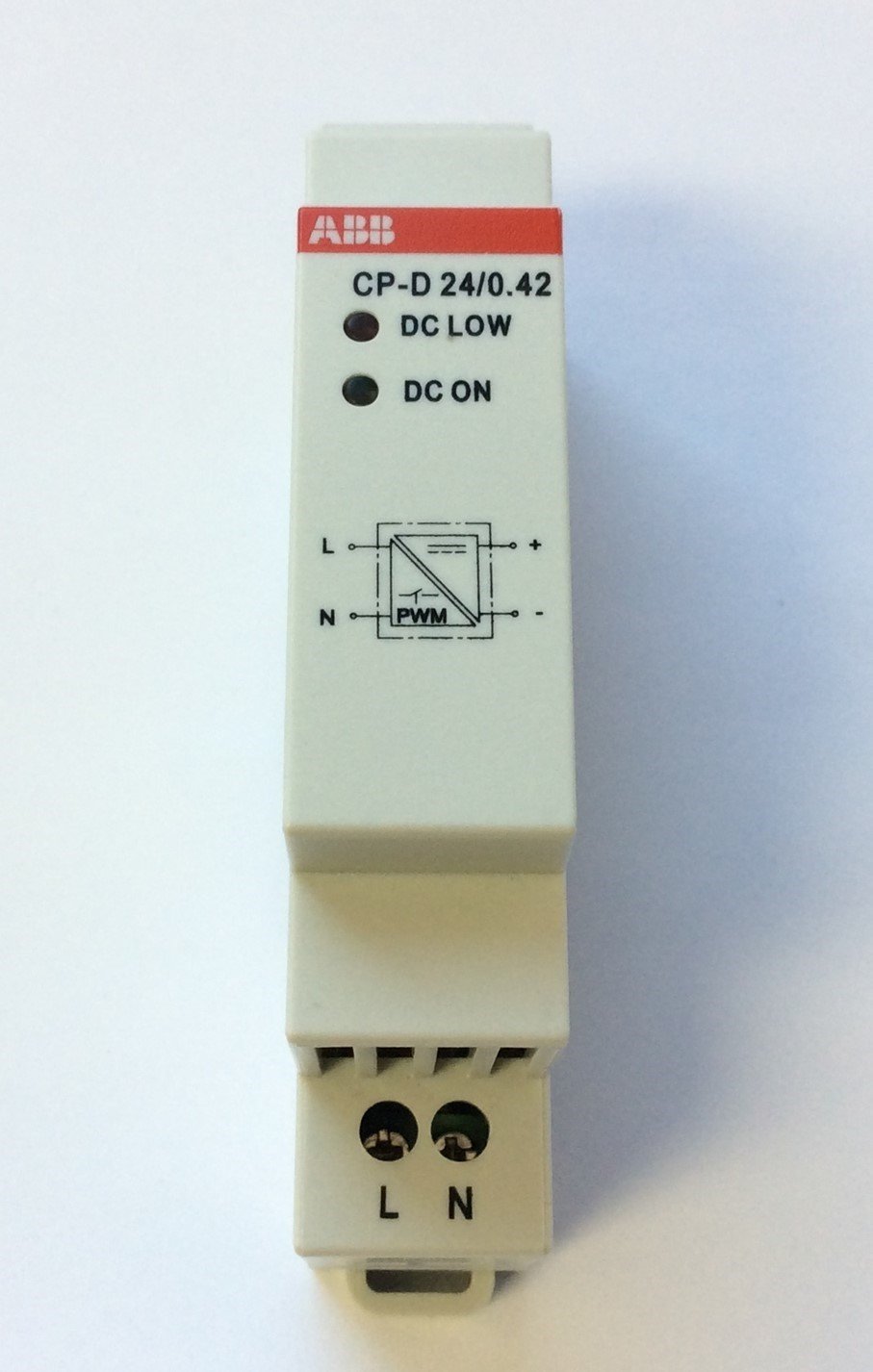 New – Open box ABB CP-D 24/0.42 1svr427041r0000 Switch Mode Power Supply 24VDC 10W 100-240VAC