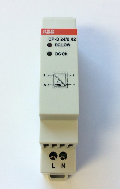 New – Open box ABB CP-D 24/0.42 1svr427041r0000 Switch Mode Power Supply 24VDC 10W 100-240VAC