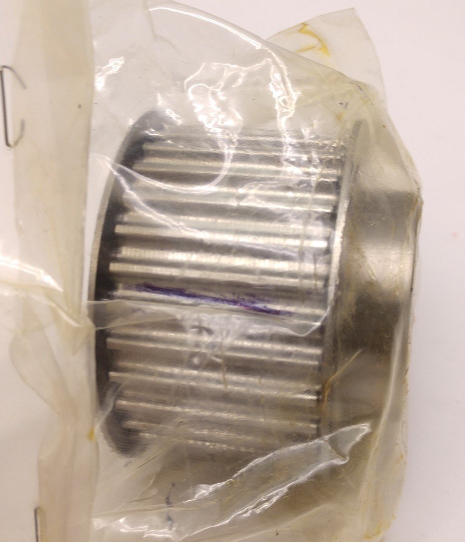 Used Mazak T-6-43 010515 Pulley, 46mm OD, 16mm ID, 30 Teeth