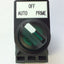New – Open box Lot of 2 ABB LED Illuminated Selector Switch 3-Pos Maintained/Momentary, Green
