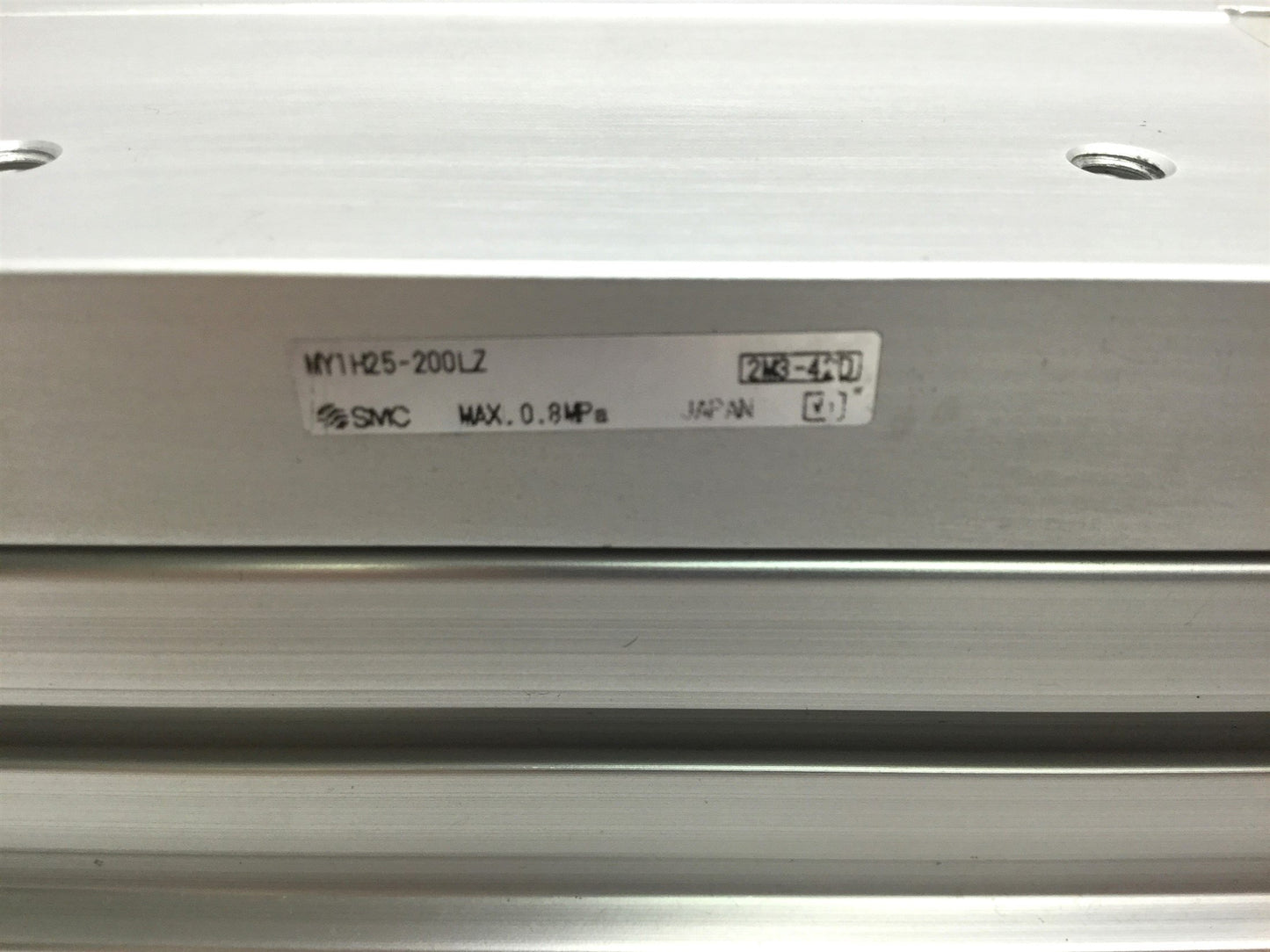 Used SMC MY1C25-200LZ Rodless Guided Cylinder, Bore: 25mm, Length: 200mm, 0.8 MPa