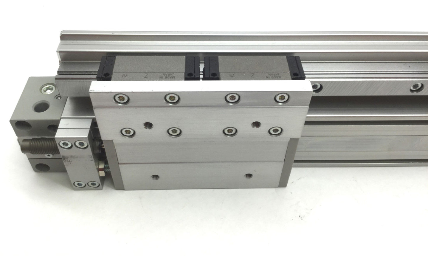 Used SMC MY1C25-200LZ Rodless Guided Cylinder, Bore: 25mm, Length: 200mm, 0.8 MPa