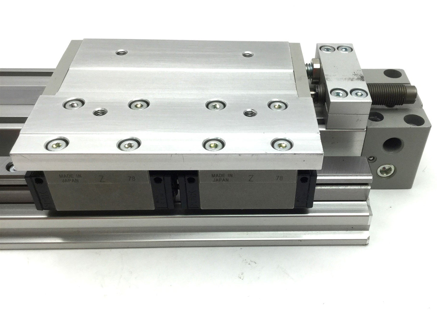 Used SMC MY1C25-200LZ Rodless Guided Cylinder, Bore: 25mm, Length: 200mm, 0.8 MPa