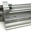 Used SMC MY1C25-200LZ Rodless Guided Cylinder, Bore: 25mm, Length: 200mm, 0.8 MPa