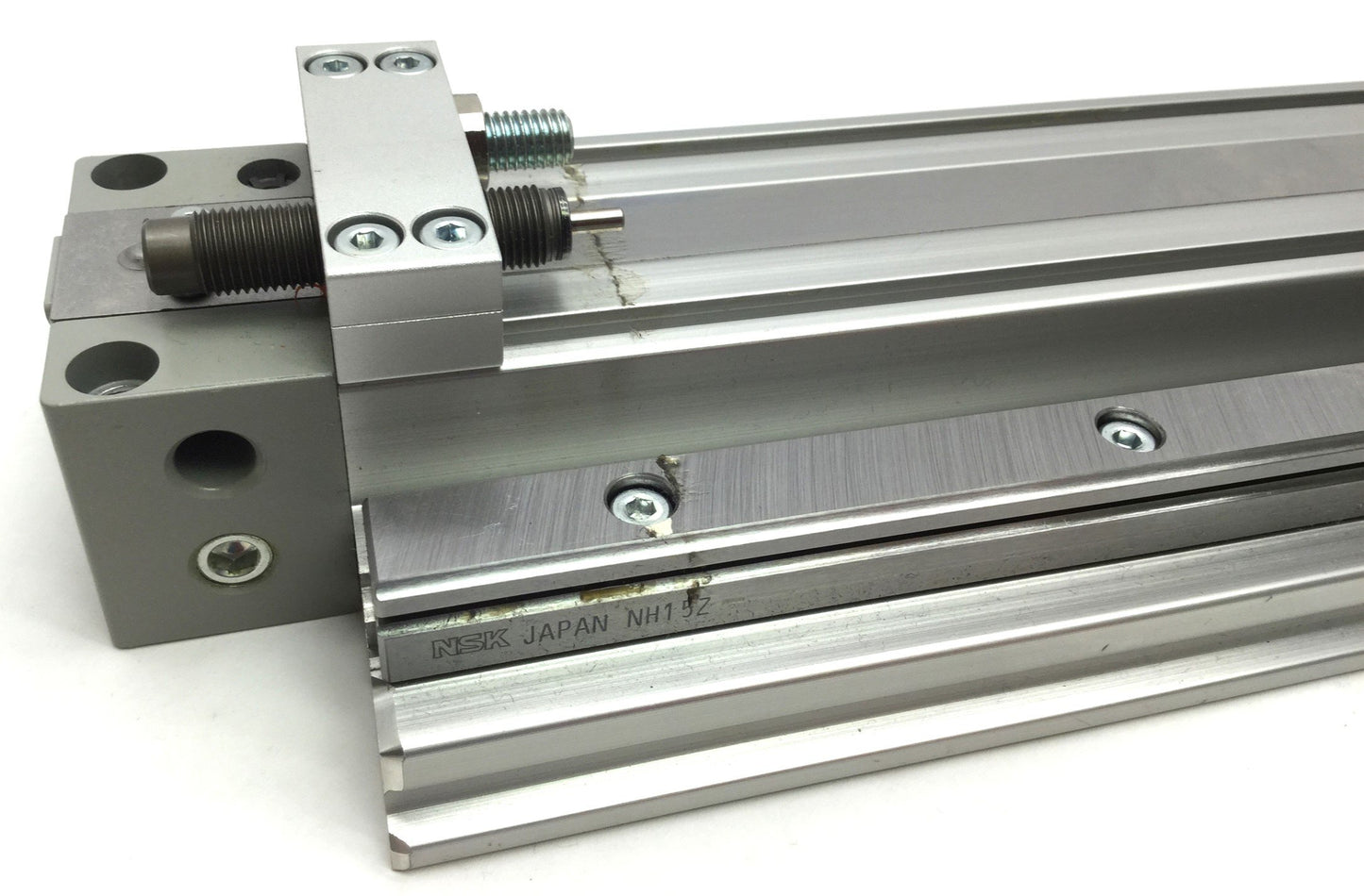 Used SMC MY1C25-200LZ Rodless Guided Cylinder, Bore: 25mm, Length: 200mm, 0.8 MPa