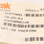 Used Mazak J04SH000240 Ring SKY-20 Packing, ID: 20mm, OD: 28mm, Thickness: 5mm