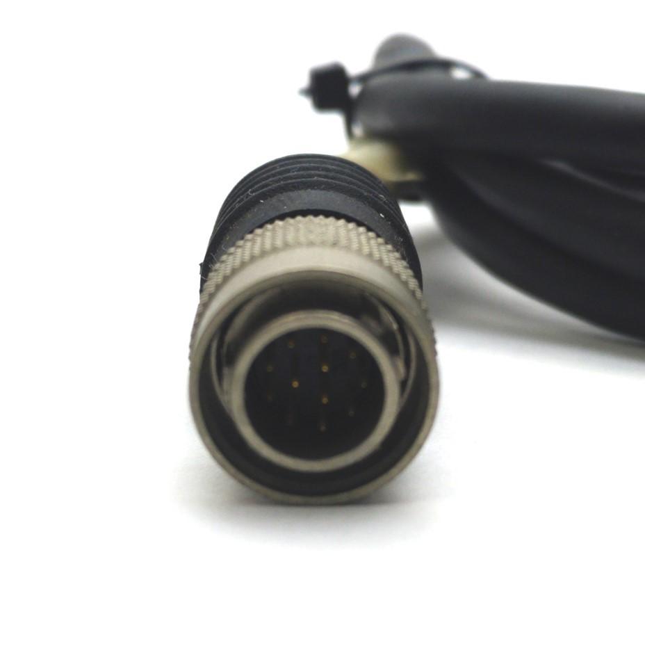 Used Intercon 1 VCP-2.0-S Camera Cable, 12-Pin Round Hirose Male to Female, 2m Long