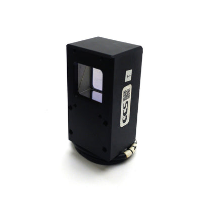 Used CCS LFV2-CP-18BL LED Coaxial Light, Blue, 18x18mm Aperture, 24VDC 1.6W