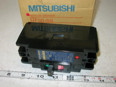 New Mitsubishi NF30-SS Circuit Breaker 30A 2 Pole