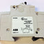 New – Open box Lot of 3 ABB S201U-K15A Miniature Circuit Breakers 240VAC 15A 50/60Hz K-Curve