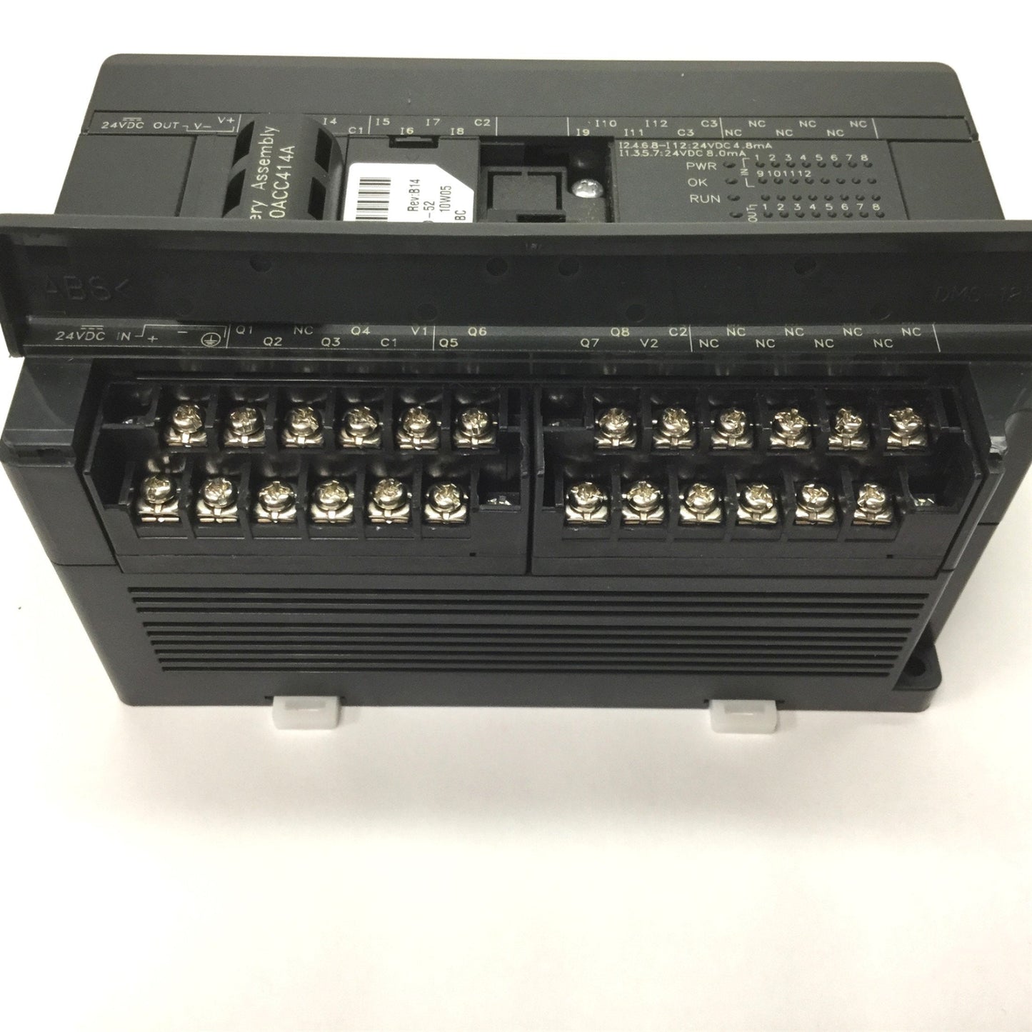 Used GE Fanuc IC200UDD220-BC Micro PLUS Controller W/ IC200UEM001-BC Ethernet Module