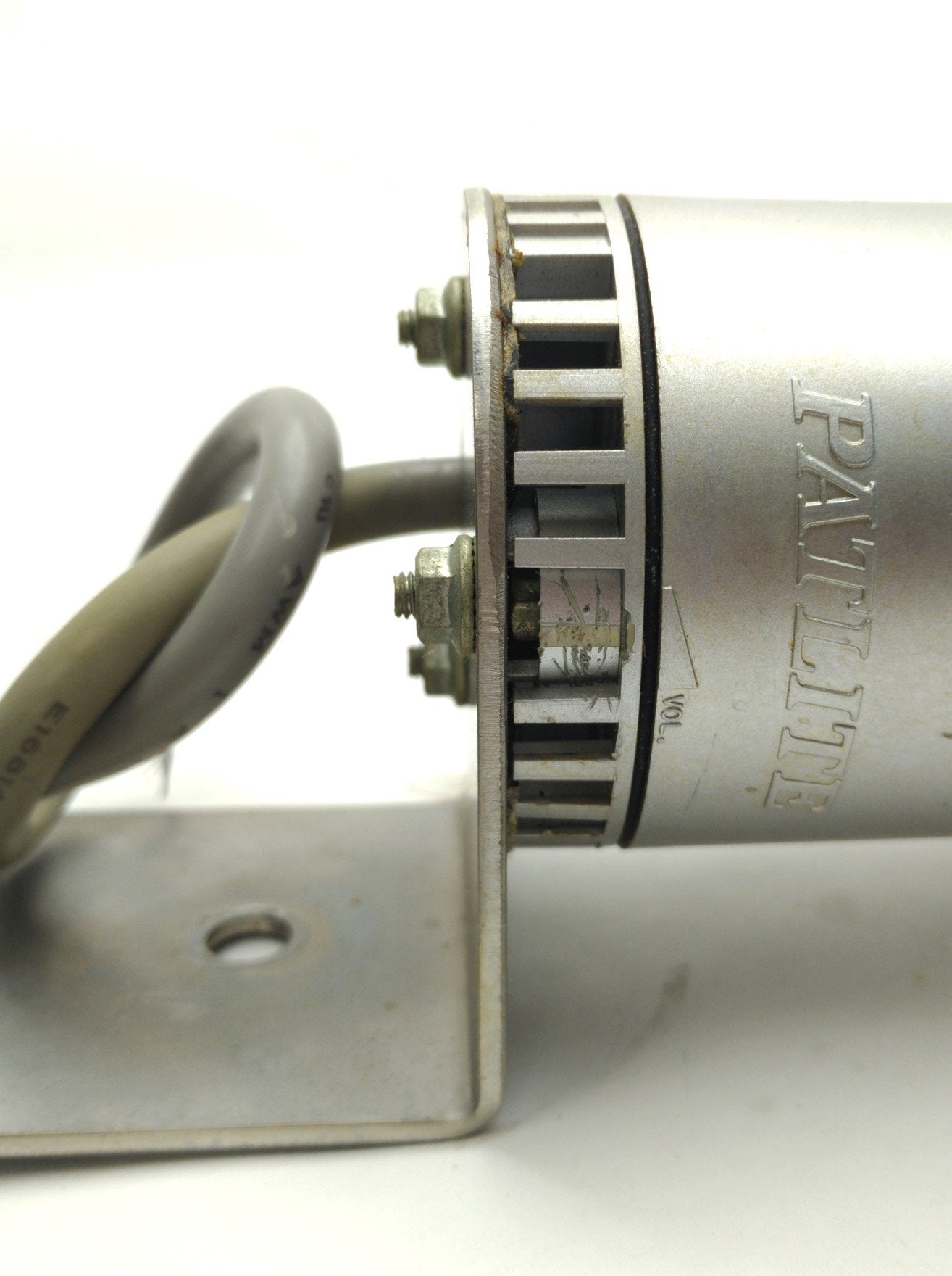 Used Patlite LES-UFBW Signal Tower, Red Amber Green, 24VAC/DC *Volume Lever Broken*