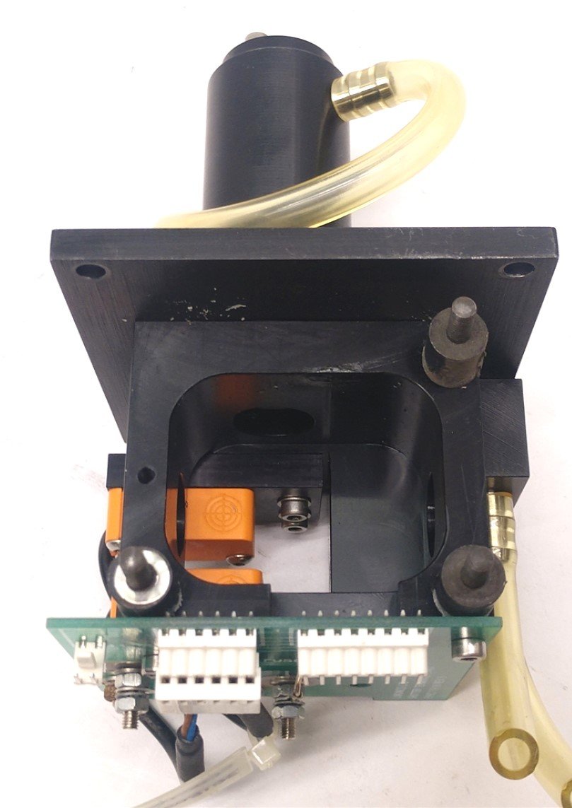 Used GSI Lumonics LTD E68C1391B Rev 5 JK 700 Laser Shutter Terminal Card & Beam Dump