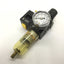 Used Watts B35-01AHCG Pneumatic Filter Regulator With SV35-01 Shut Off Valve
