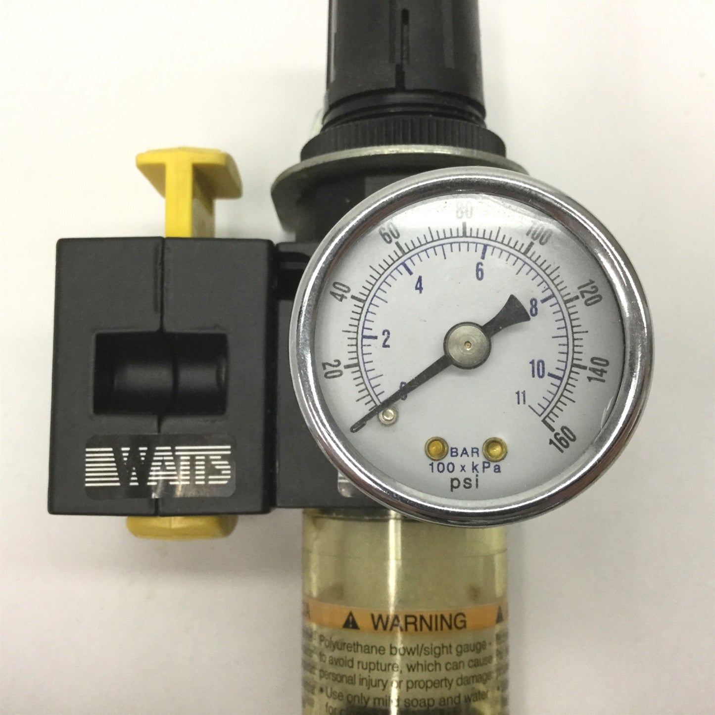 Used Watts B35-01AHCG Pneumatic Filter Regulator With SV35-01 Shut Off Valve