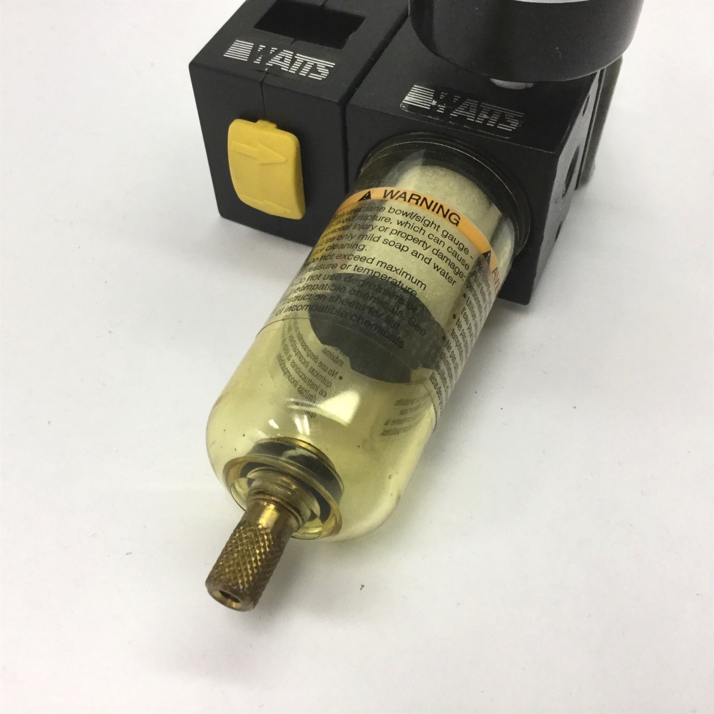 Used Watts B35-01AHCG Pneumatic Filter Regulator With SV35-01 Shut Off Valve