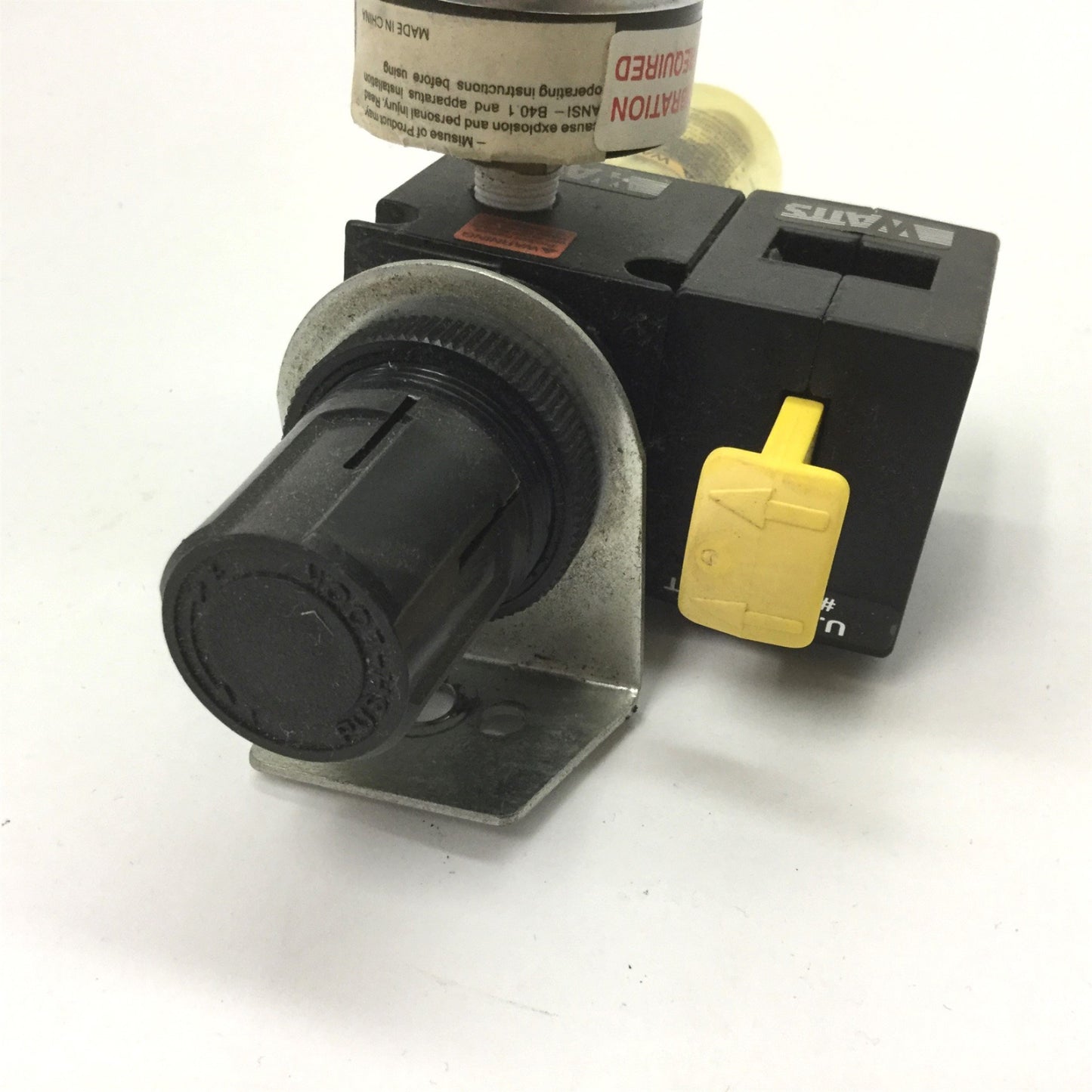 Used Watts B35-01AHCG Pneumatic Filter Regulator With SV35-01 Shut Off Valve
