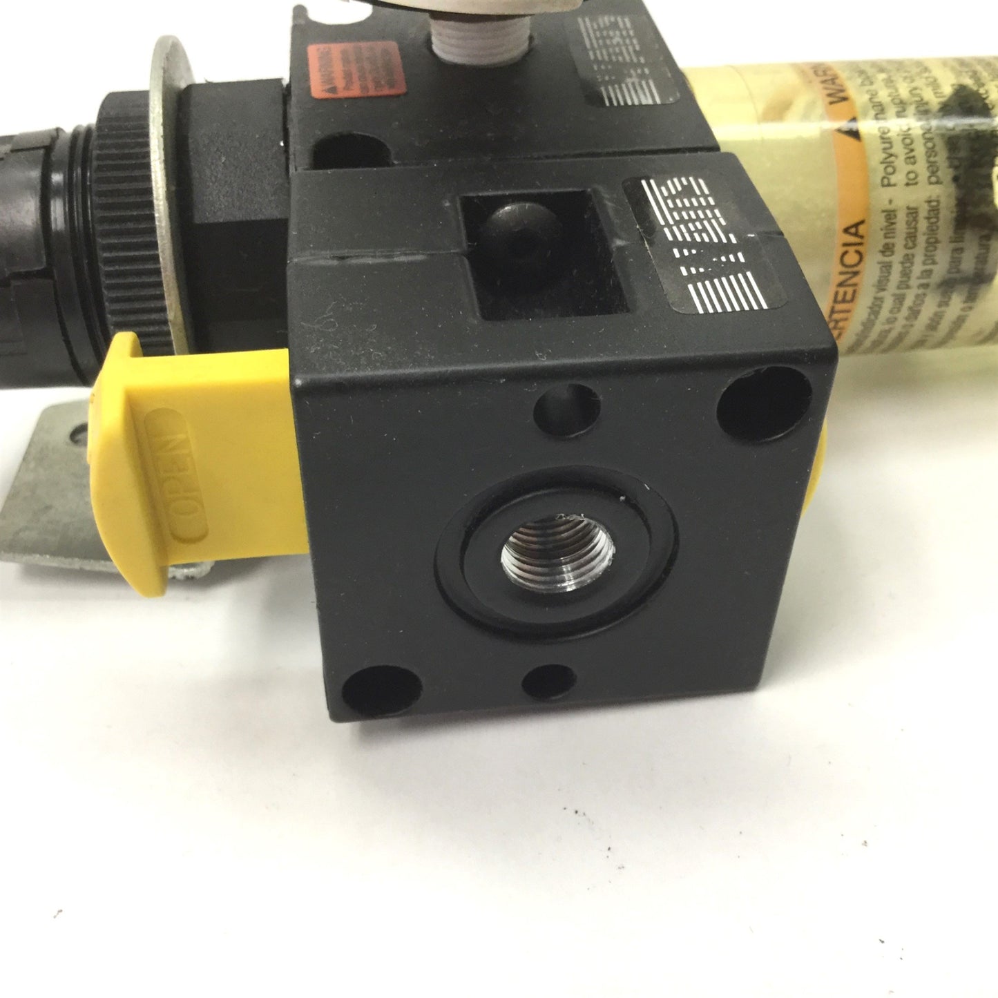 Used Watts B35-01AHCG Pneumatic Filter Regulator With SV35-01 Shut Off Valve