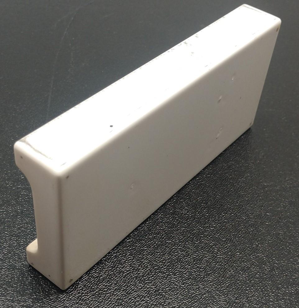 Used Lumonics JK-702/700 Pumping Chamber Porcelain Flash Bulb Tray 5-3/8"x2-3/8"x3/4"