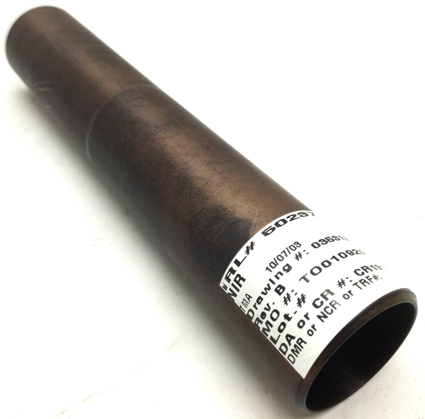 Used GSI Lumonics Laser Aperture Tube, Length: 6-1/2", ID: 1", JK 700, JK 702