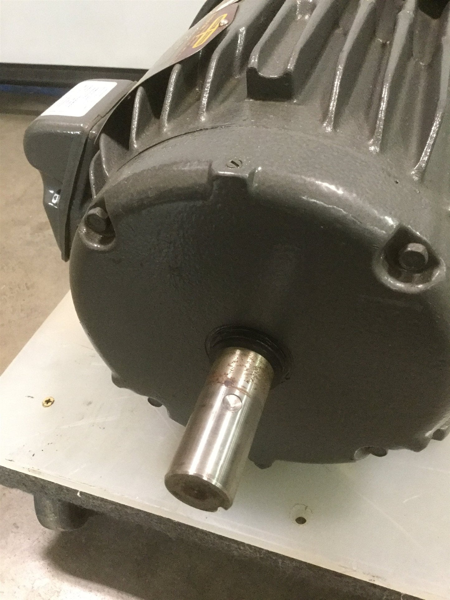 Used Baldor CP3660T-4 AC Motor 3HP 460VAC 3? 182T 3600RPM TEFC Marine+Chemical Grade2