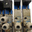 Used Festo MVH-5/3G-1/8-B & MVH-5-1/8-S Solenoid Valves Manifold 1/8"NPT 24VDC
