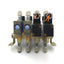 Used Festo MVH-5/3G-1/8-B & MVH-5-1/8-S Solenoid Valves Manifold 1/8"NPT 24VDC