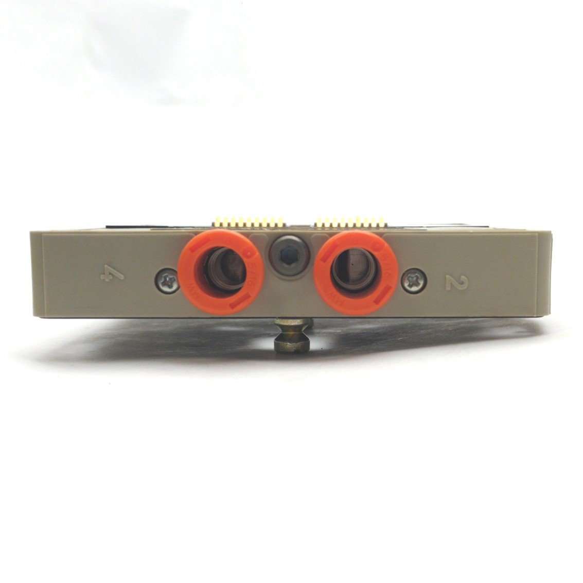 Used Metal Work 0227301302 Intermediate Blind Solenoid Valve, 5/16" Ports QD, 5-Way