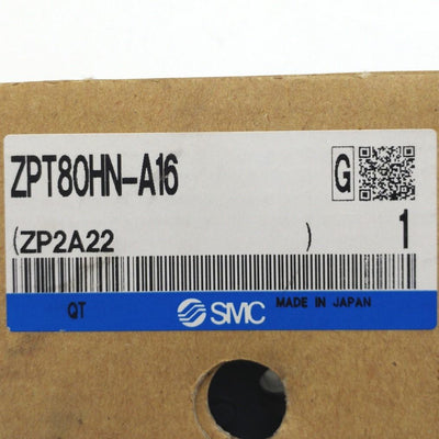 New SMC ZPT80HN-A16 Vacuum Pad, 80mm Diameter, 1/8"RC Input, M15-1.5 OD, NBR