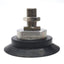 Used SMC ZPT80HN-A16 Vacuum Pad, 80mm Diameter, NBR, 1/8"RC Input, M15-1.5 OD