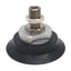 Used SMC ZPT80HN-A16 Vacuum Pad, 80mm Diameter, NBR, 1/8"RC Input, M15-1.5 OD
