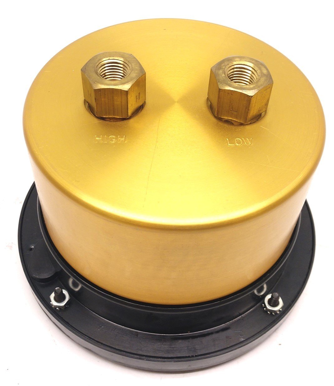Used Mid-West Instrument 109S Differential PSI Gauge 0-200PSI, Max Working Press 5000