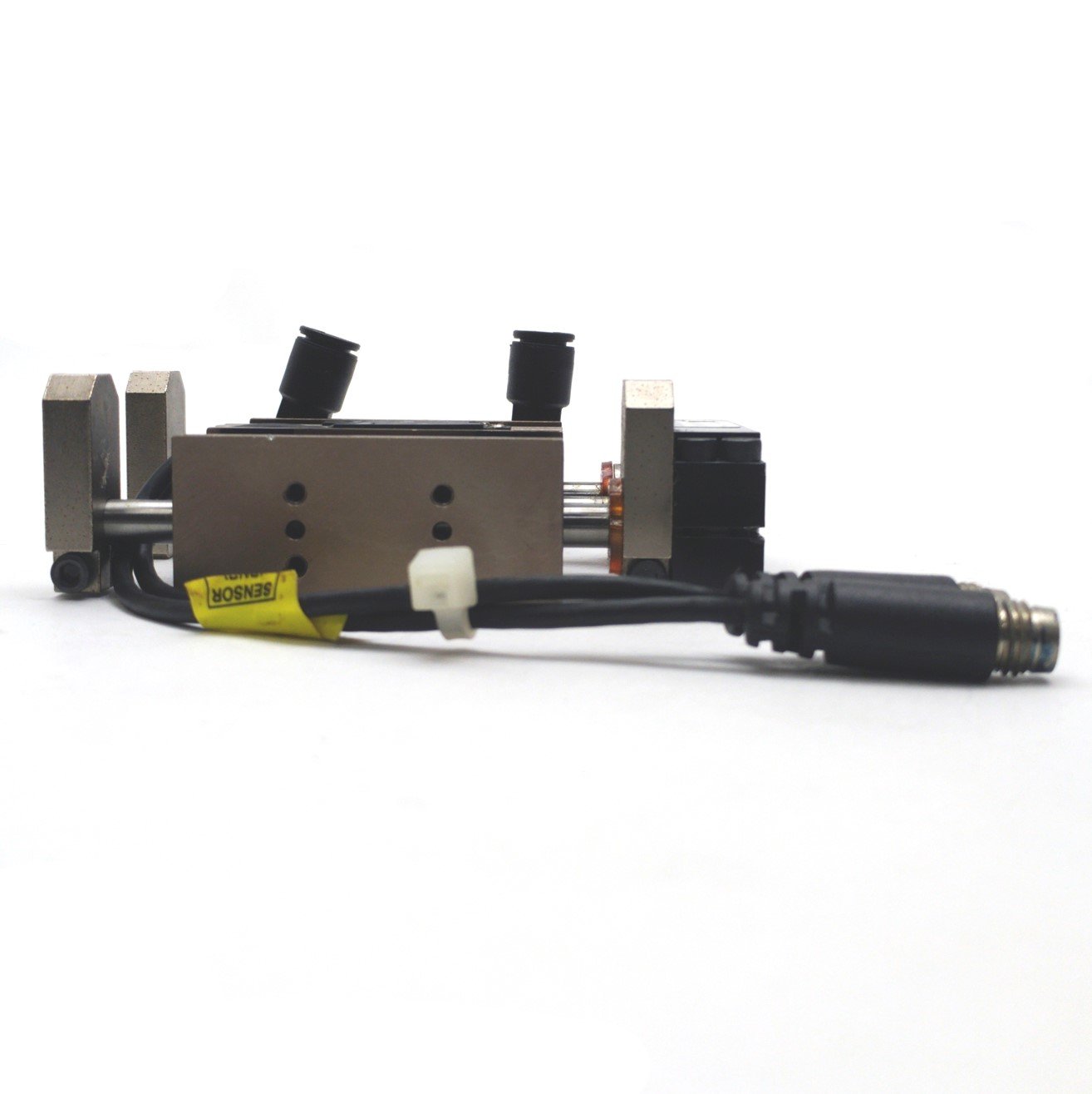 Used Destaco DLT-06-E-C-.25-V-S Robohand Block Thruster .25" Stroke .563 Bore 100PSI