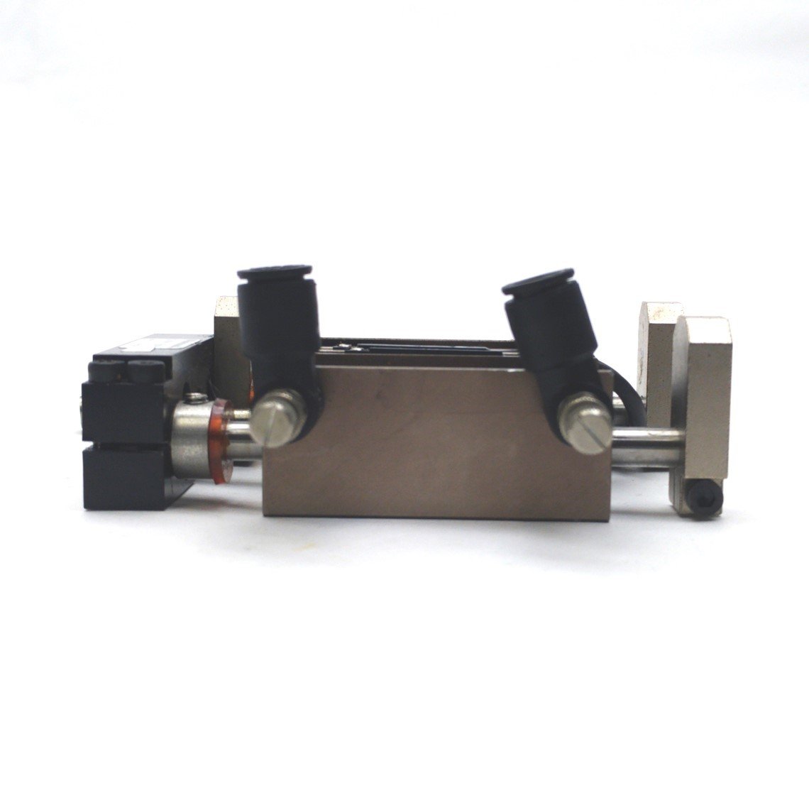 Used Destaco DLT-06-E-C-.25-V-S Robohand Block Thruster .25" Stroke .563 Bore 100PSI