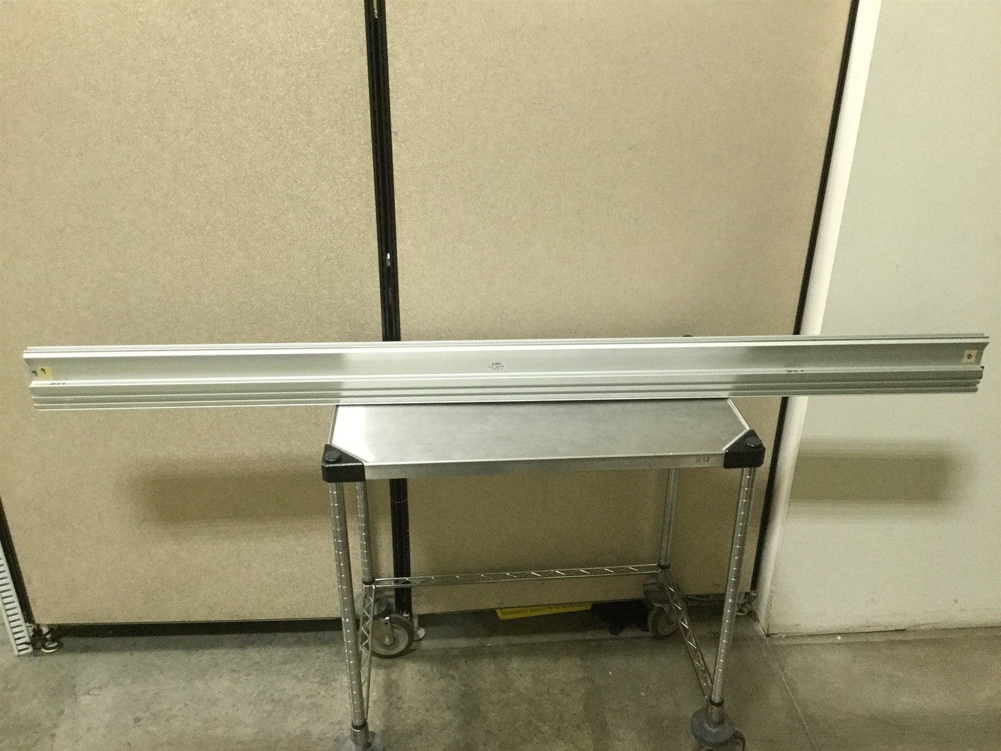 Used Montech 56926-1760 Montrac Monorail System Strait Section, 1760mm Trac