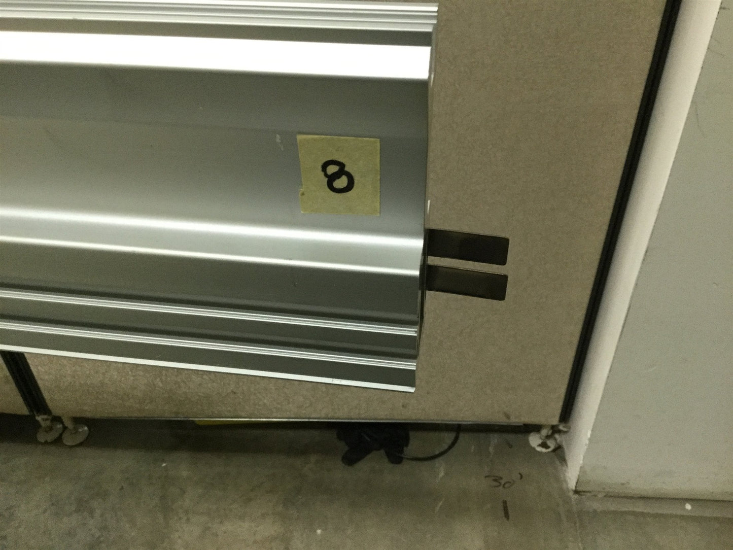 Used Montech 56926-1760 Montrac Monorail System Strait Section, 1760mm Trac