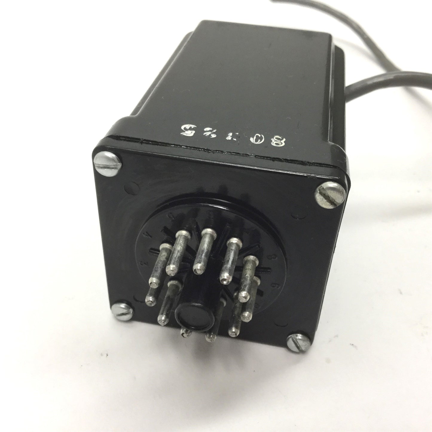 Used ISSC 1071-1-P-1-C Time Delay Relay, Input: 120VAC, Output: 120VAC 5A SPDT 11-Pin