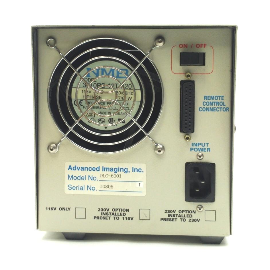 Used Advanced Imaging DLC-6001 Fiber Optic Light Source, 8mm Out, Current LCD, 115VAC